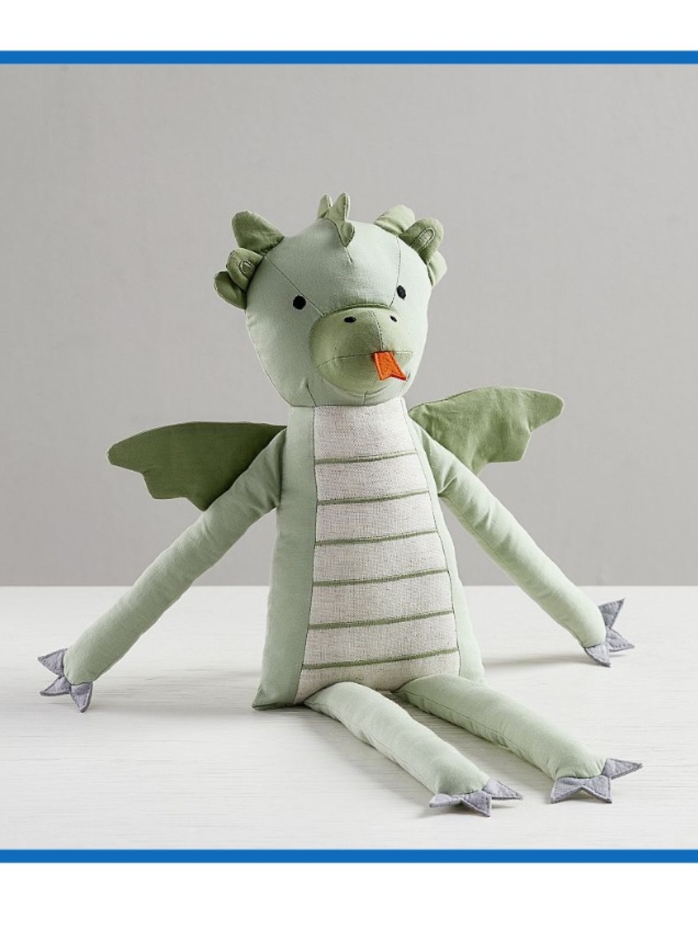 Pottery Barn Dragon Designer Soft Animal